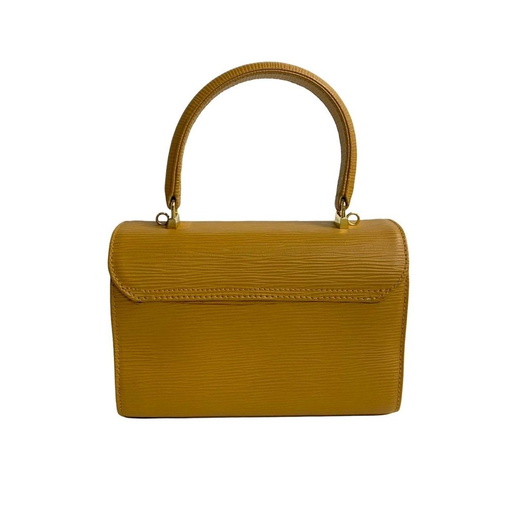 FENDI logo hardware, genuine Epi leather, 2-way handbag, mini tote bag, shoul... - Picture 4 of 9
